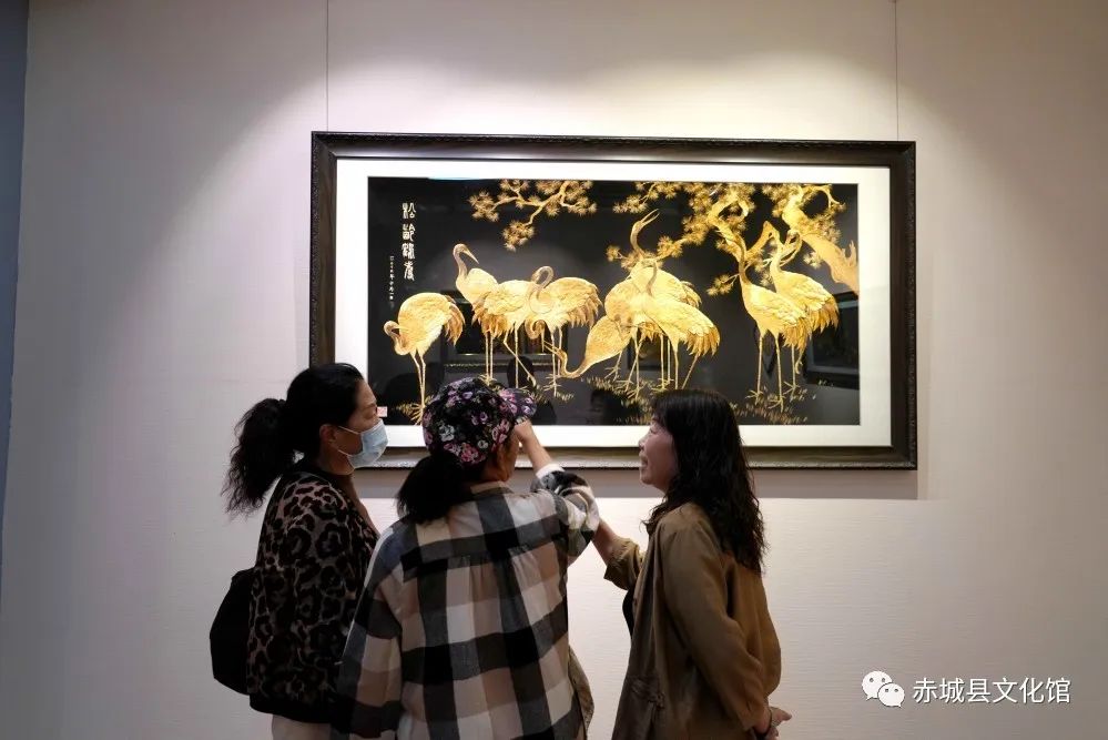 赤城县2023年&ldquo;文化和自然遗产日&rdquo;石玉萍麦秸画作品展正式开展